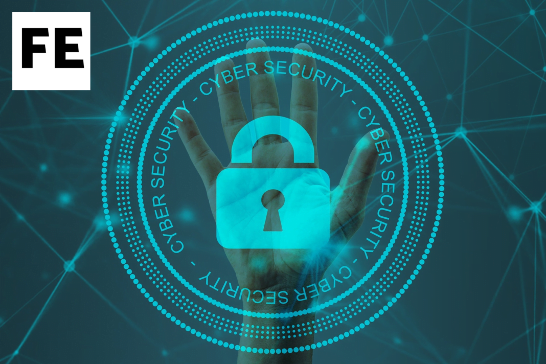 1. An image showing a digital lock with binary codes, symbolizing the future of cybersecurity. 2. A futuristic digital shield protecting against cyber threats, representing cybersecurity advancements. 3. A digital fortress surrounded by firewalls and encryption keys, depicting the future of cybersecurity.