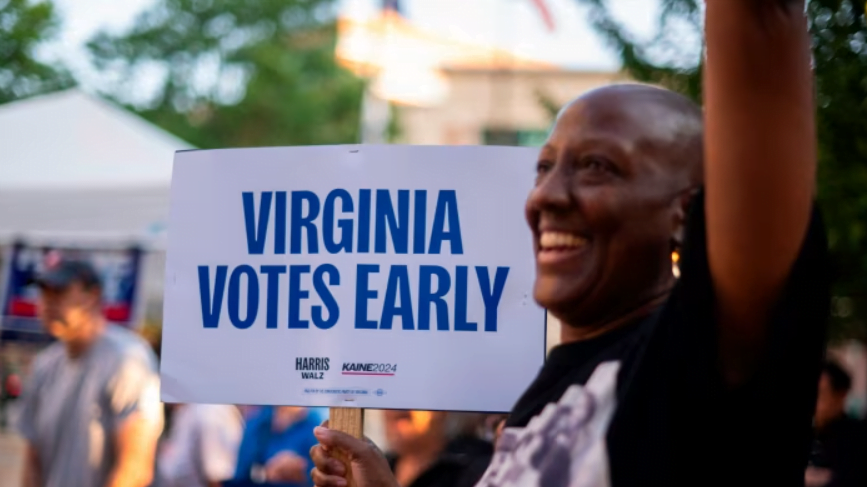 VIRGINIA VOTES EARLY, USA ELECTION 2024